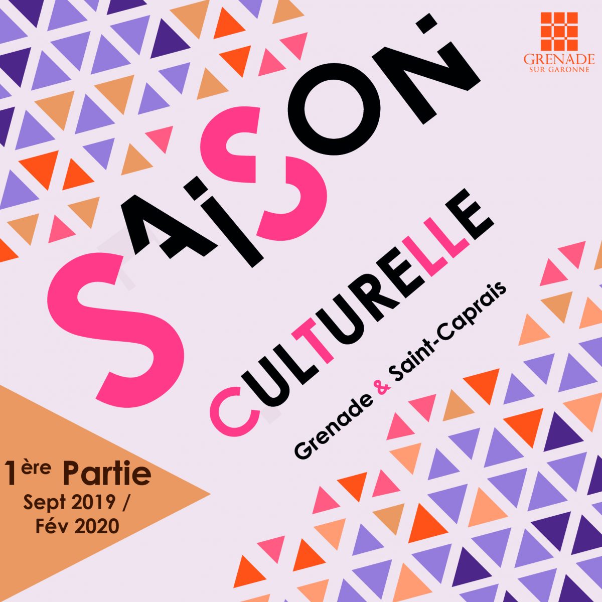 Plaquette culturelle saison 2019-2020 (partie 1)