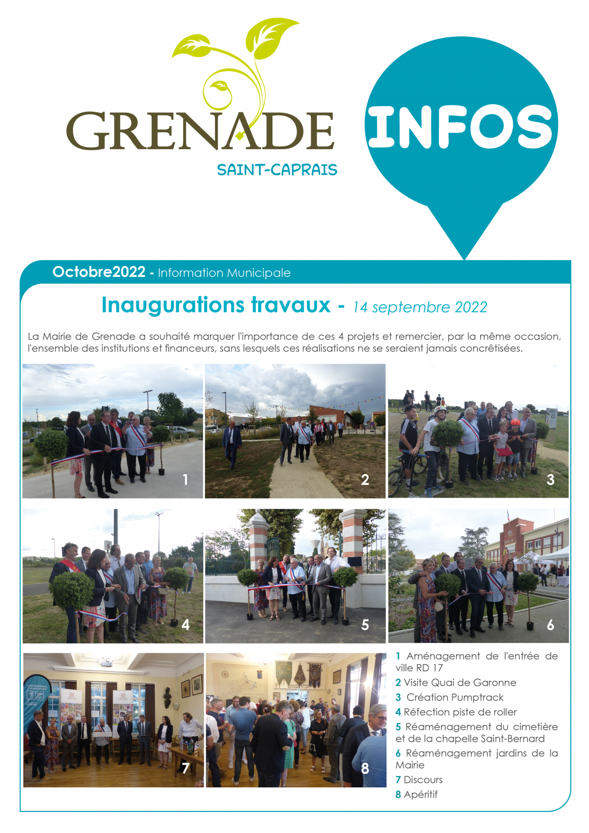 Grenade Infos octobre 2022